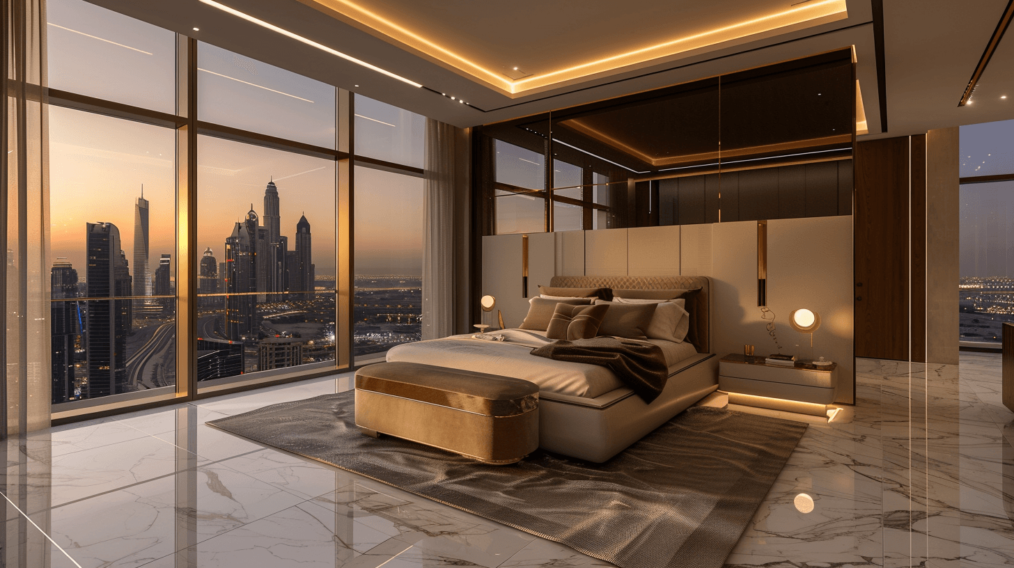 Modern apartment Room interior Design Dubai