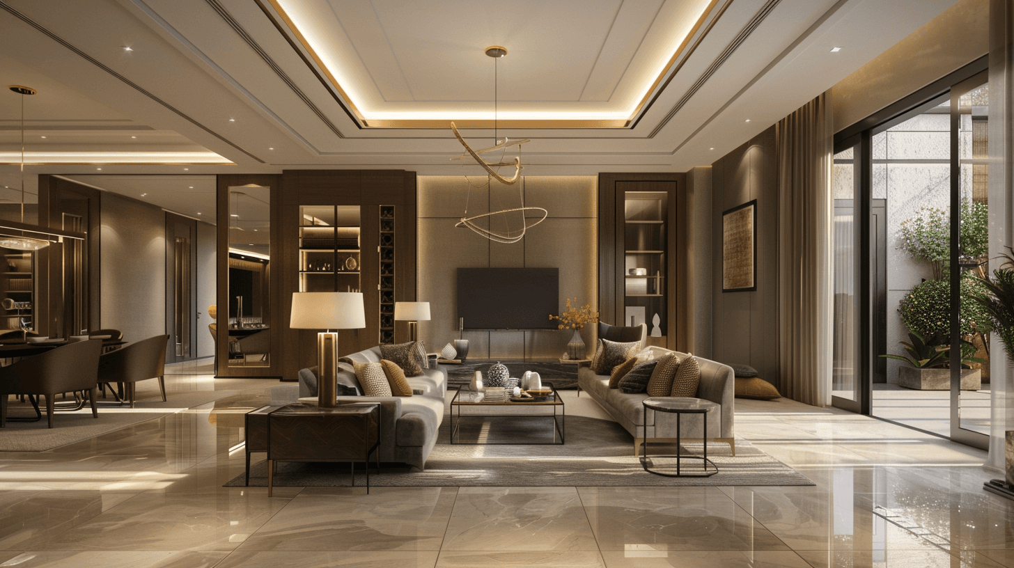 completed luxury villa