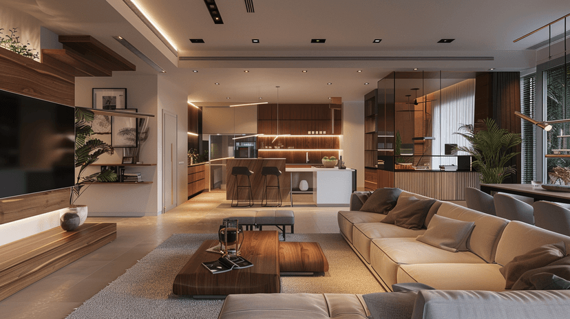 Modern Apartment Interior Design Dubai - Casa Kraft Interiors