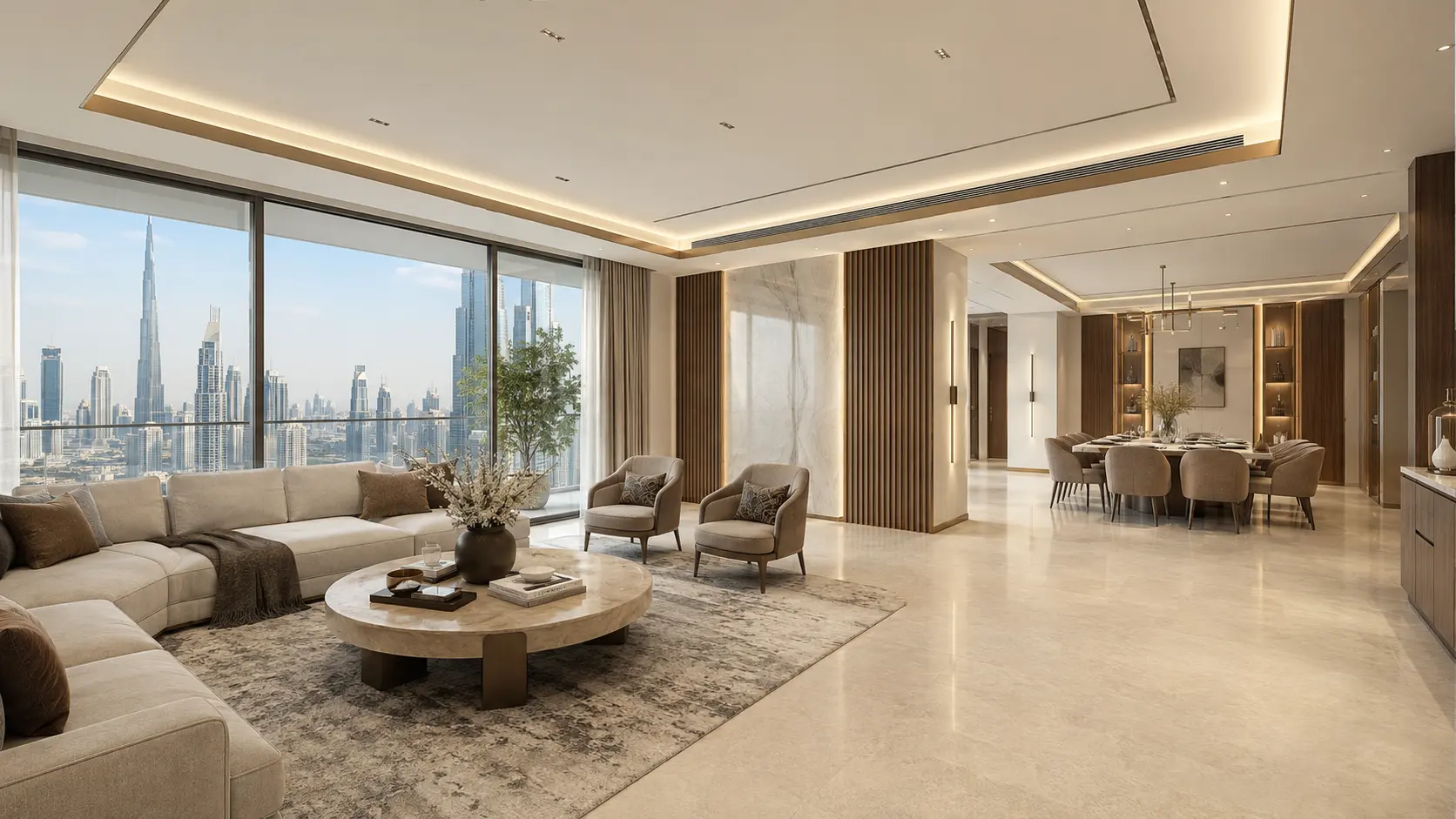 Apartment renovation in Downtown Dubai