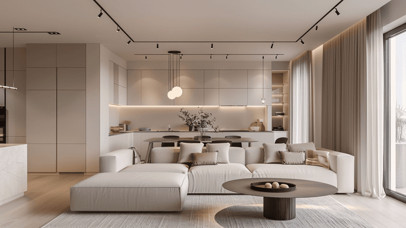 Modern Apartment Interior Design Dubai - Casa Kraft Interiors